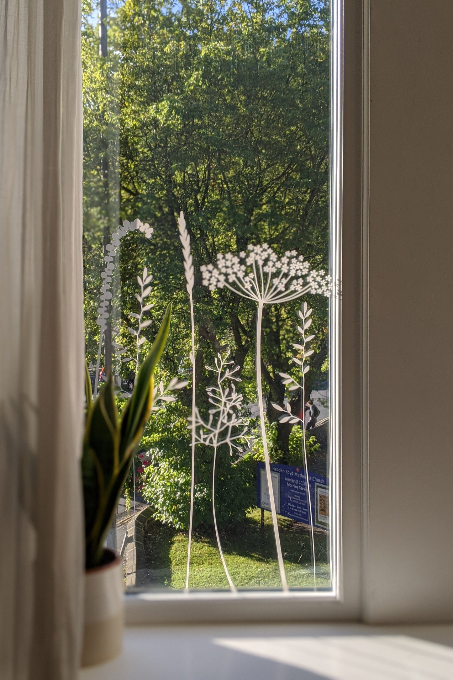 In The Tall Grass Window Film