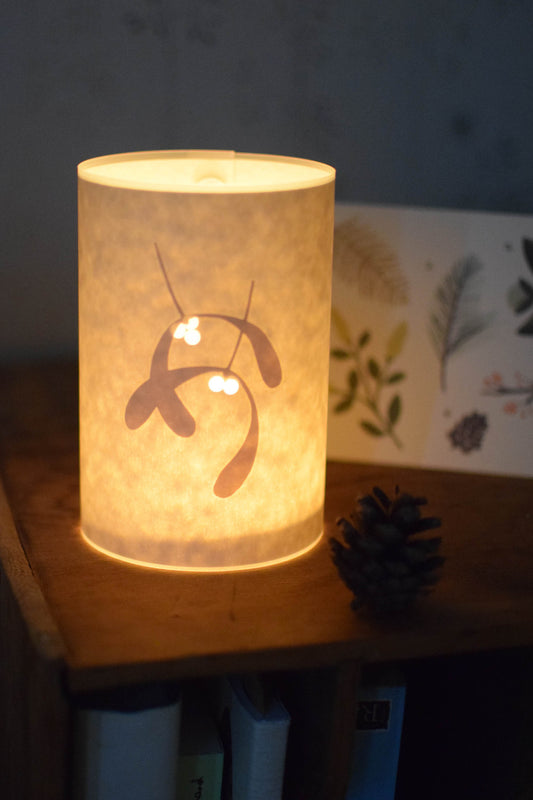 Mistletoe Candle Cover