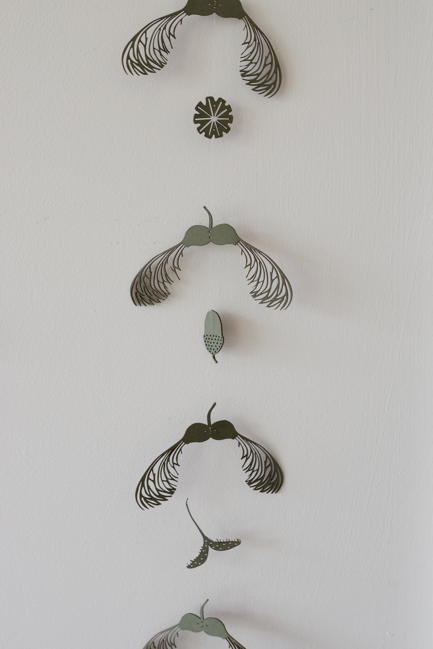 Sycamore Seed hanging decoration