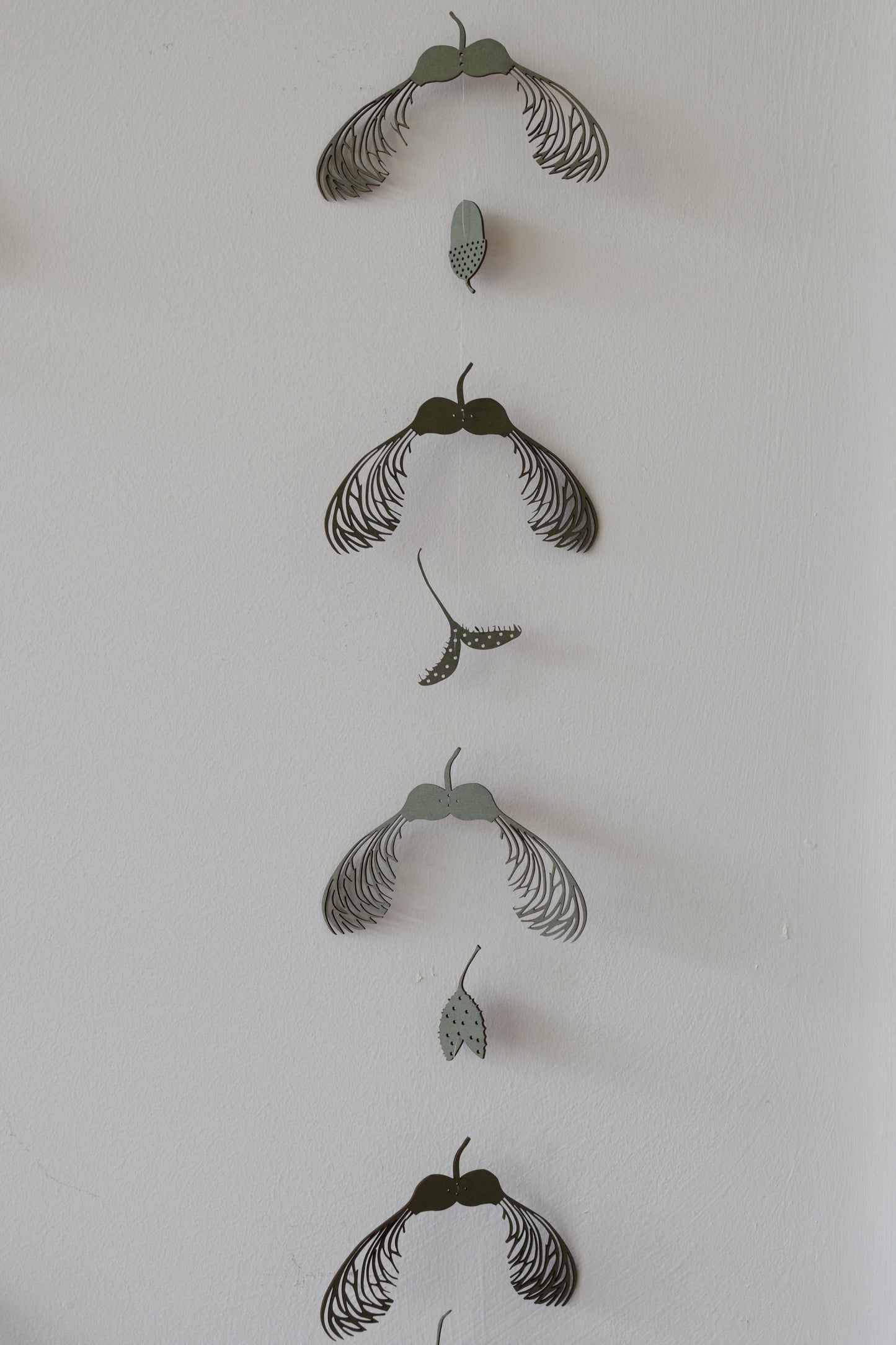 Sycamore Seed hanging decoration