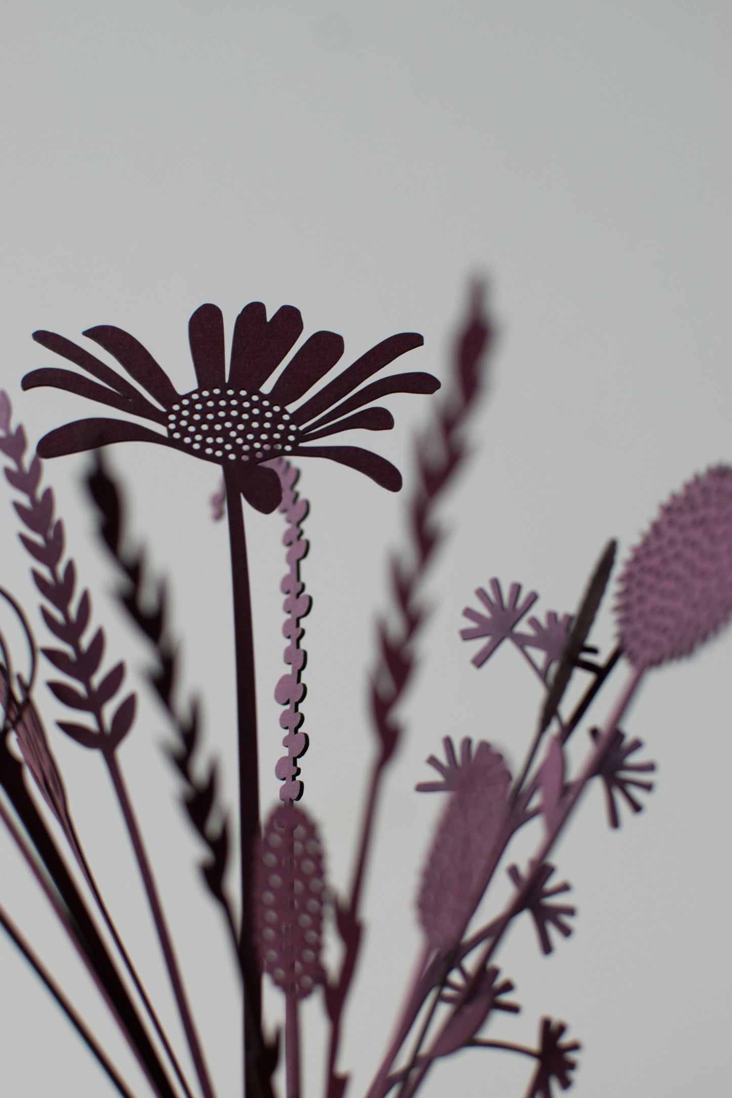 a large paper meadow posy