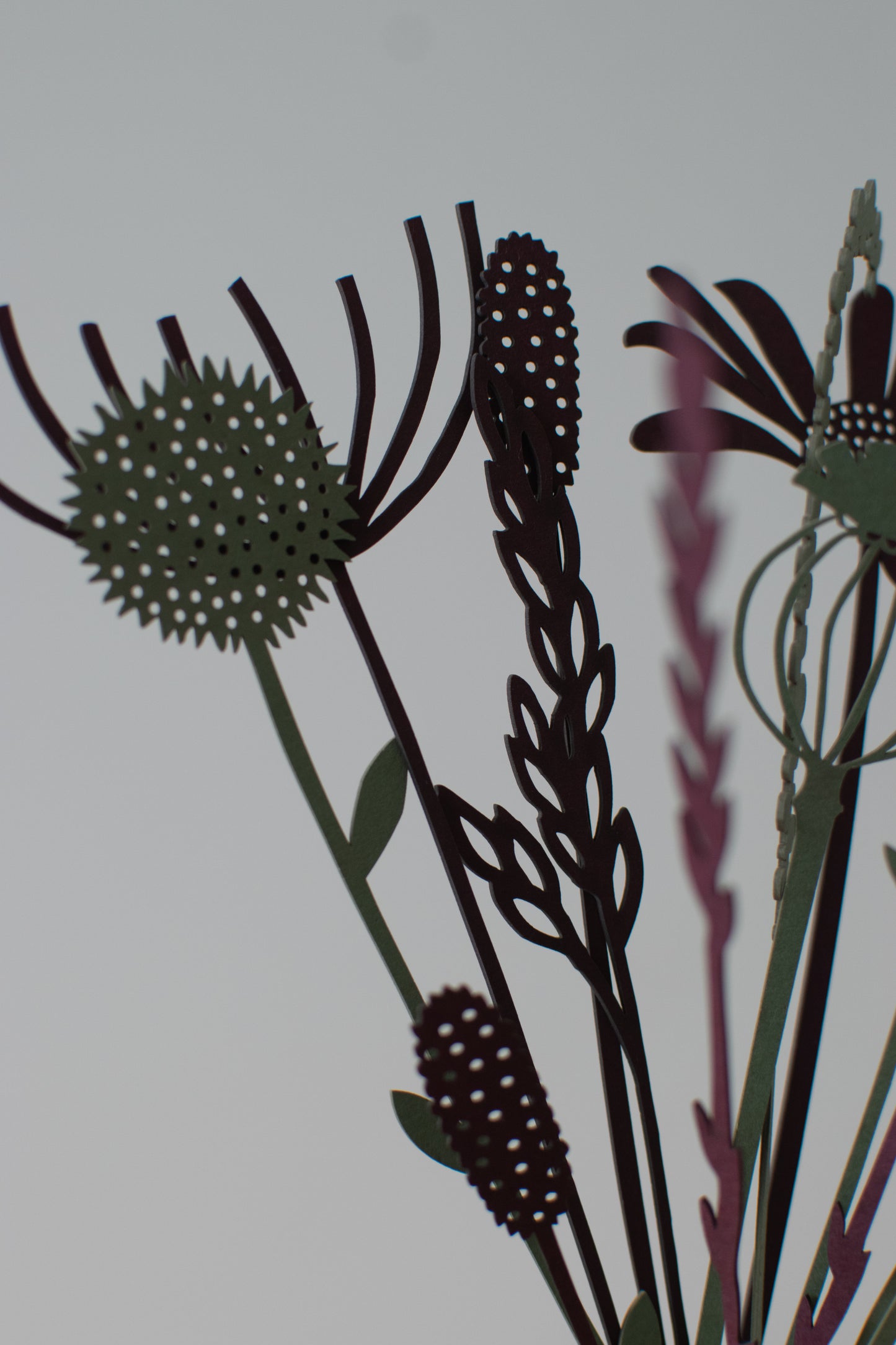 a large paper meadow posy