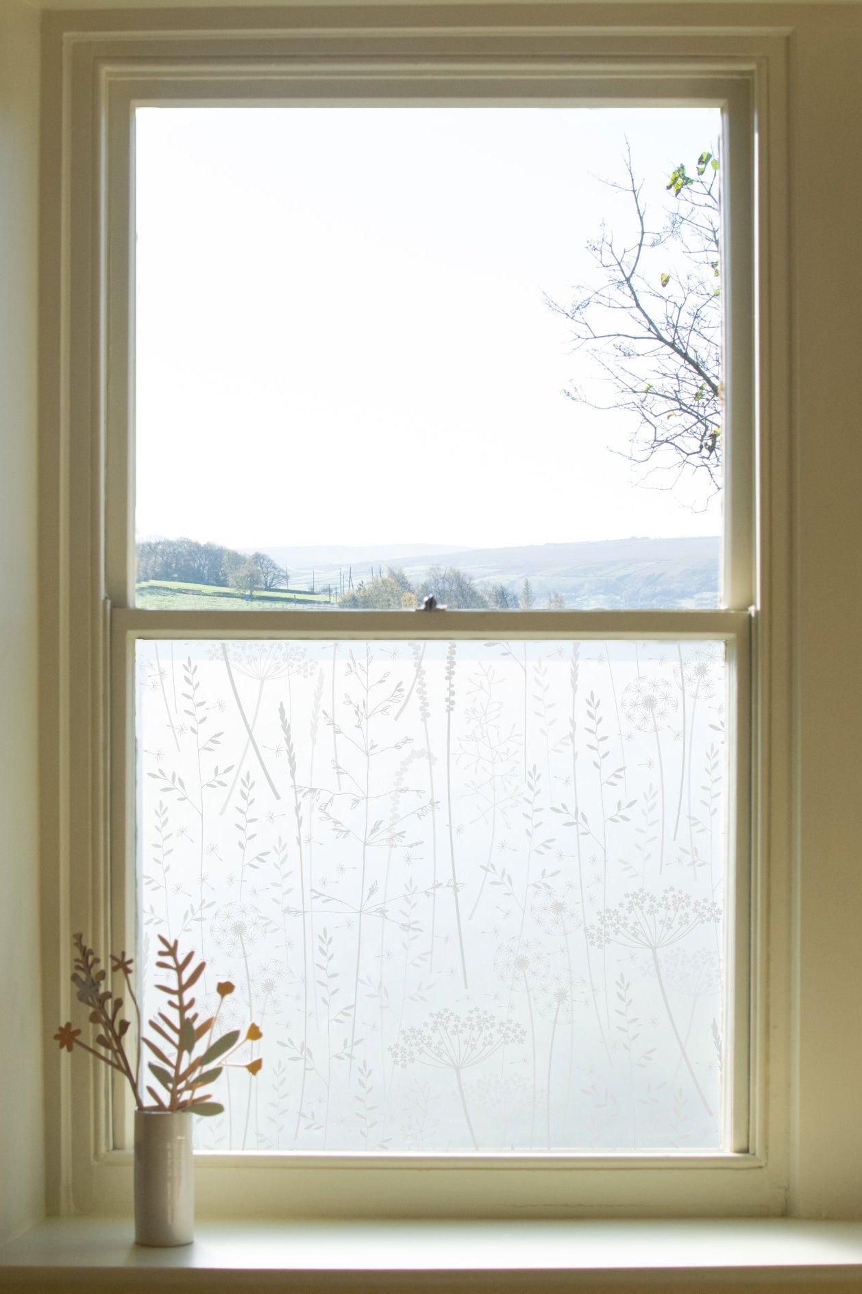 Paper Meadow Window Film