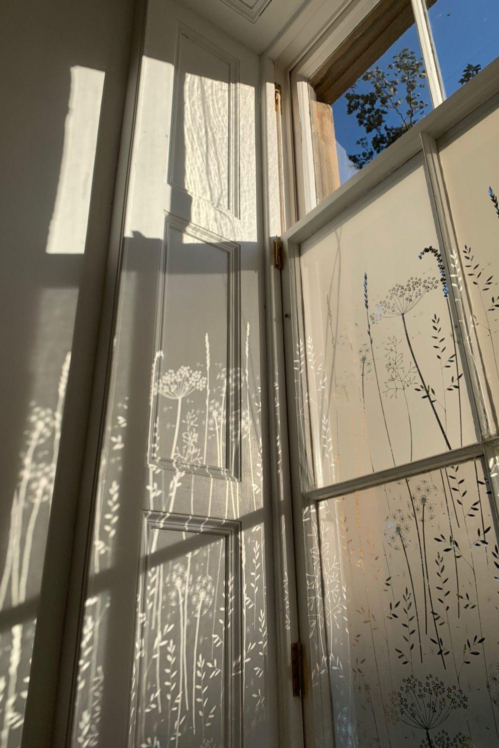 Paper Meadow Window Film