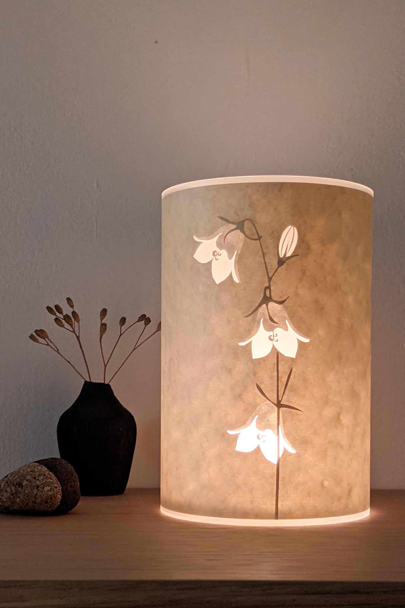 Harebell candle cover