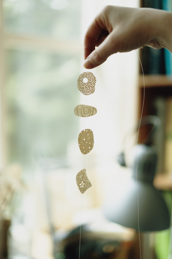 A set of Paper Pebbles