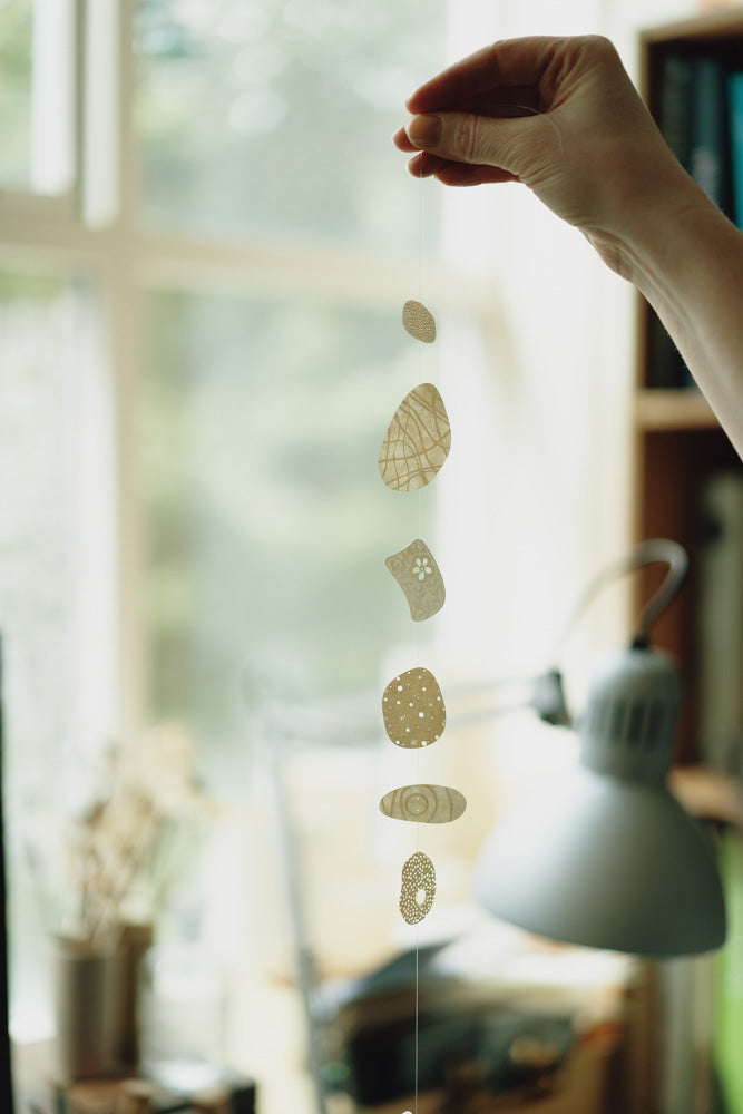 A set of Paper Pebbles