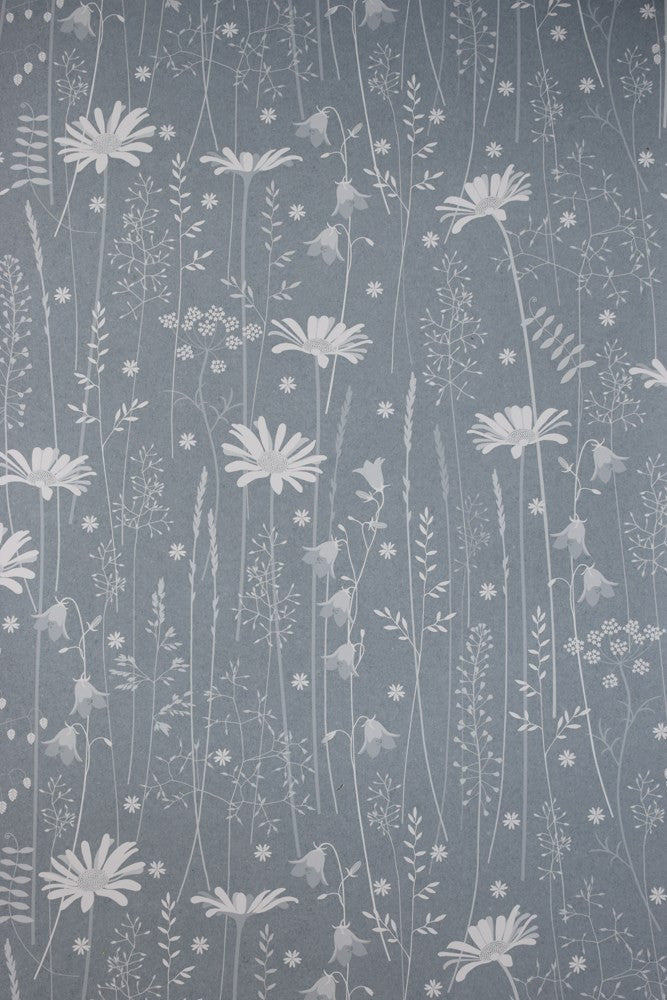 Daisy Meadow Wallpaper in Moonrise