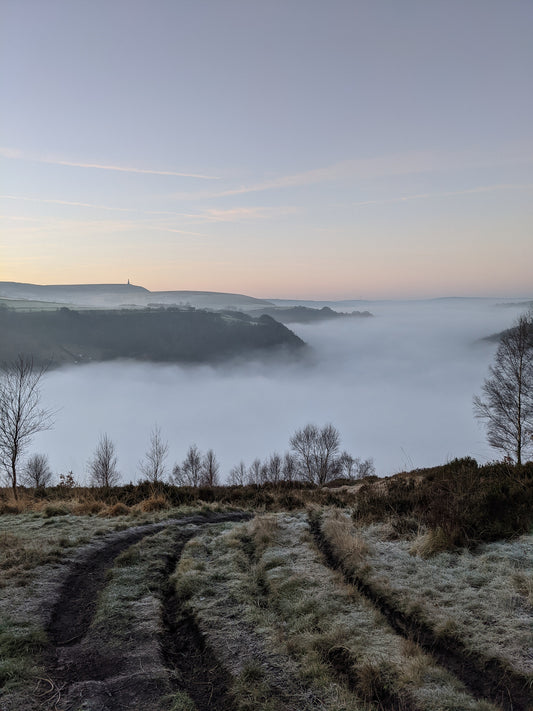 Above the clouds