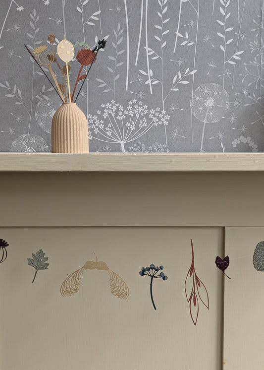 autumn treasures and leaves