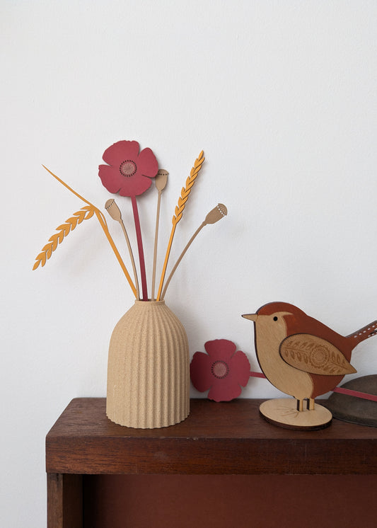 Field poppy posy