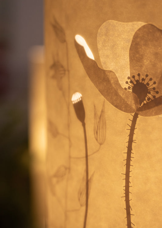 Large Field Poppy Table Lamp