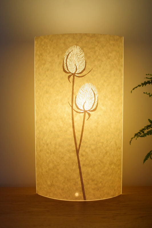 Oval Teasel Table Lamp