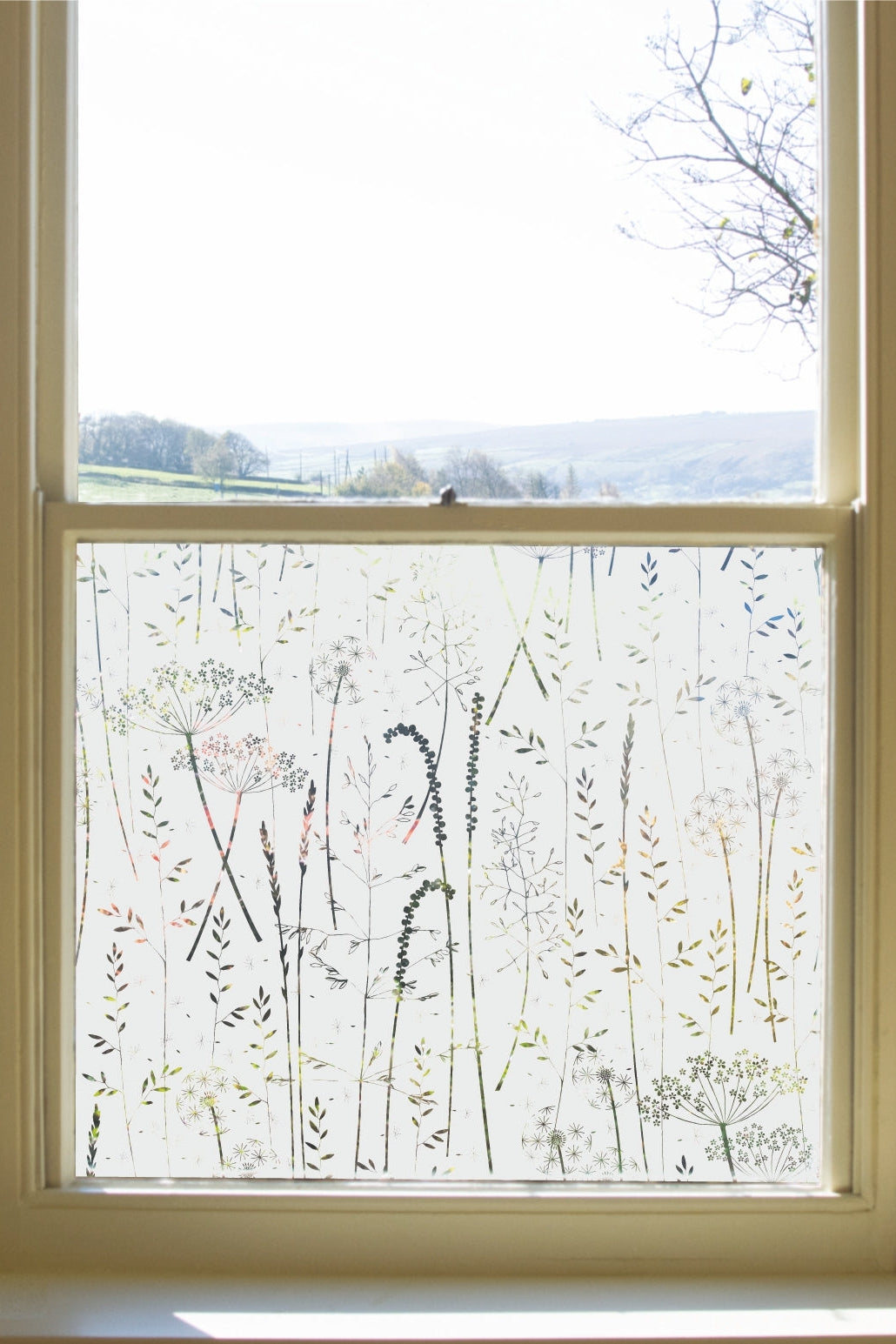 Paper Meadow Window Film