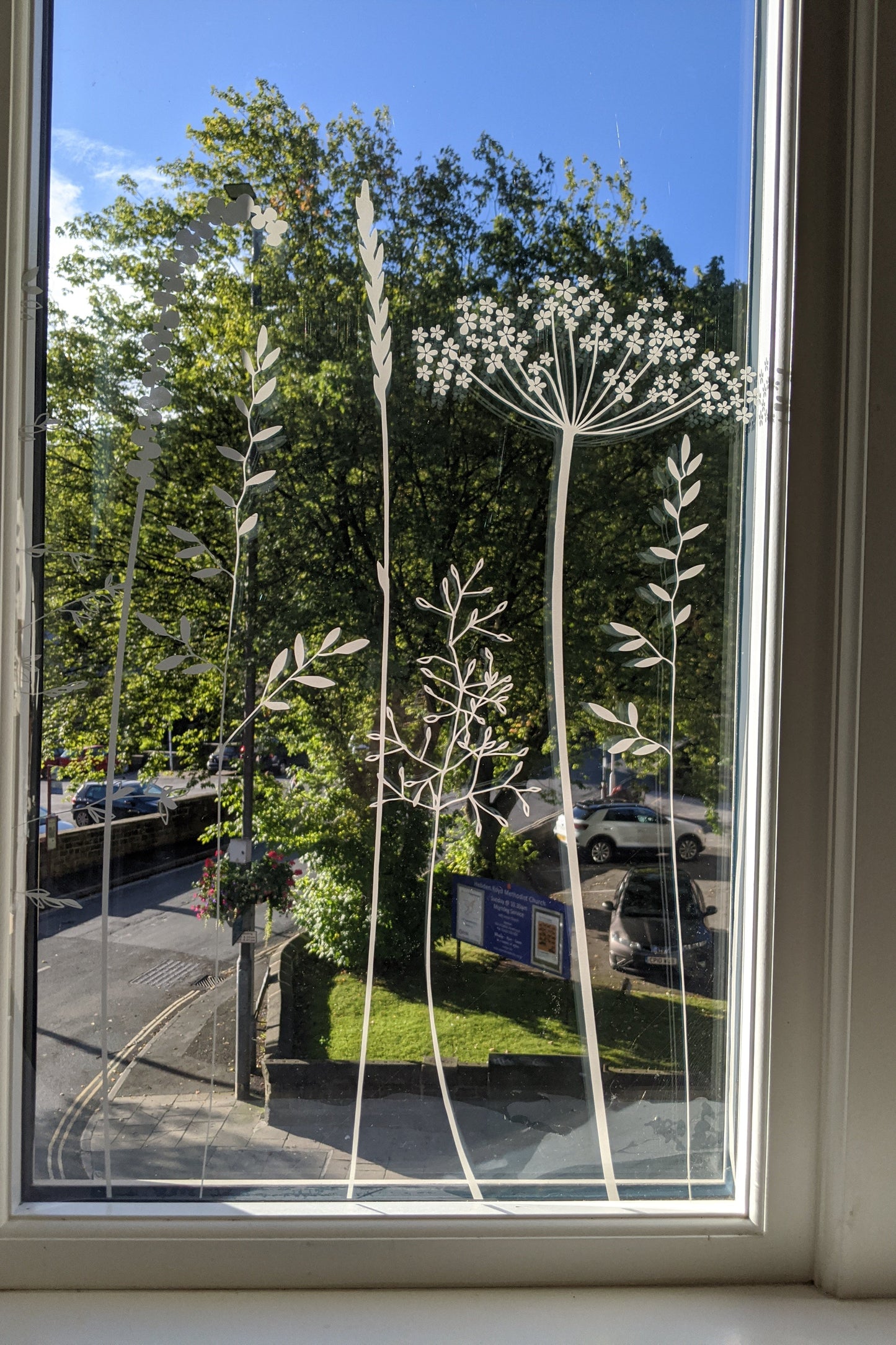 In The Tall Grass Window Film