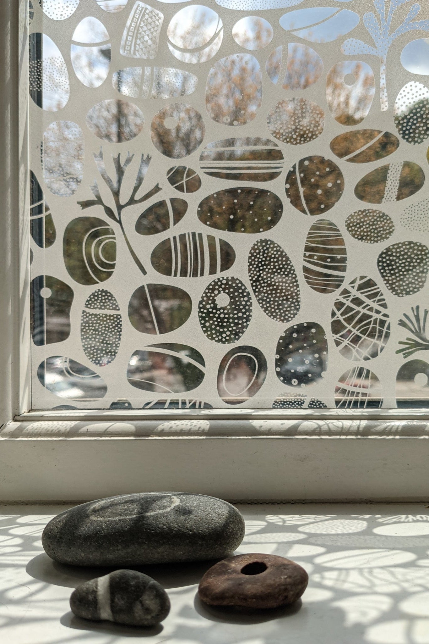 Pebble window film