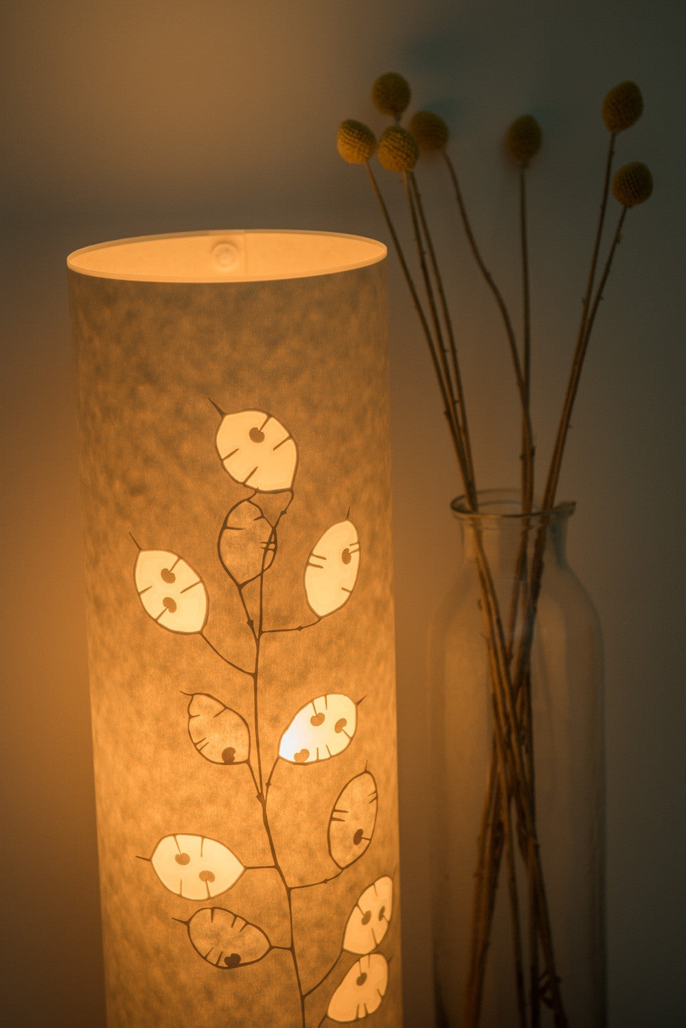 Cylindrical Honesty Table Lamp