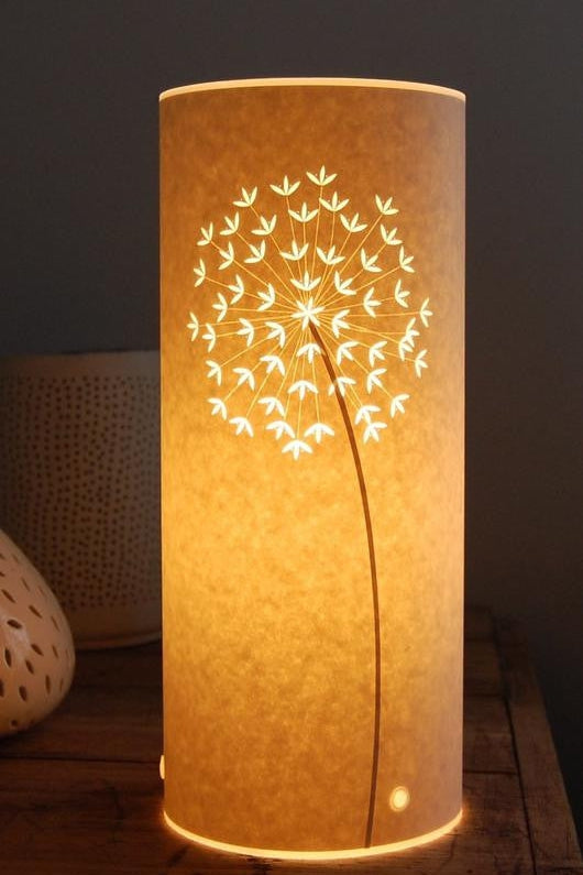 Cylindrical Allium Table Lamp