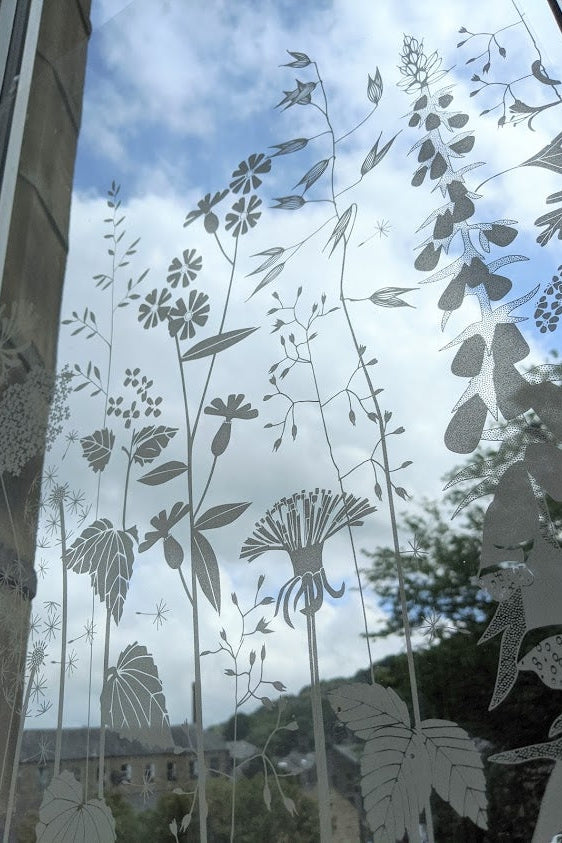 Hedgerow window film