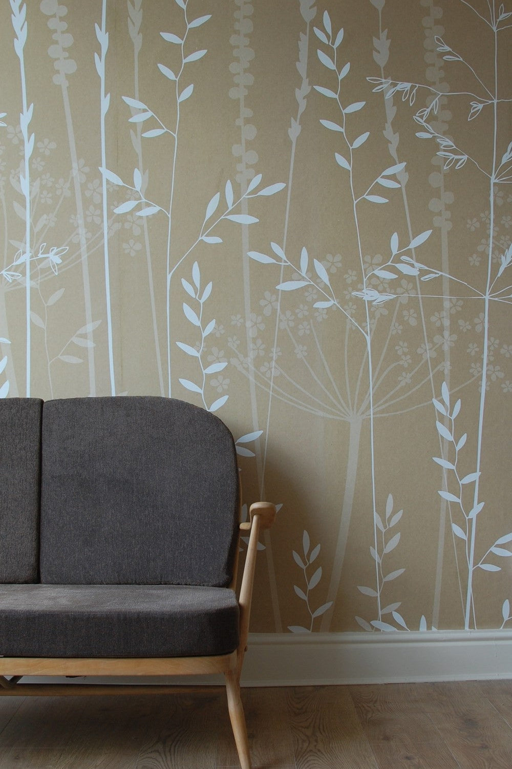 In The Tall Grass Wallpaper in Kraft