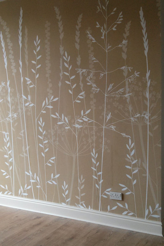In The Tall Grass Wallpaper in Kraft