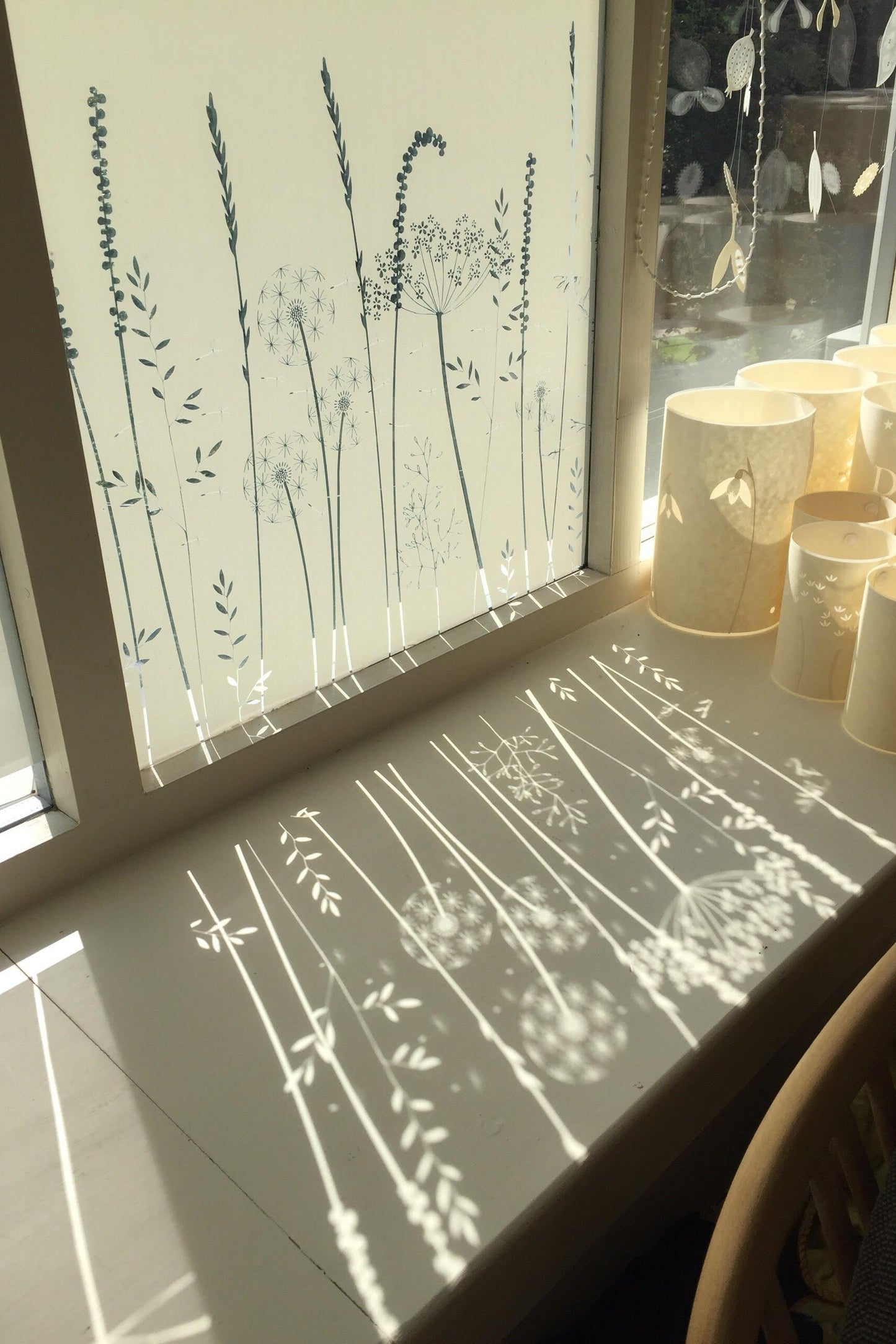 Paper Meadow's Edge Window Film