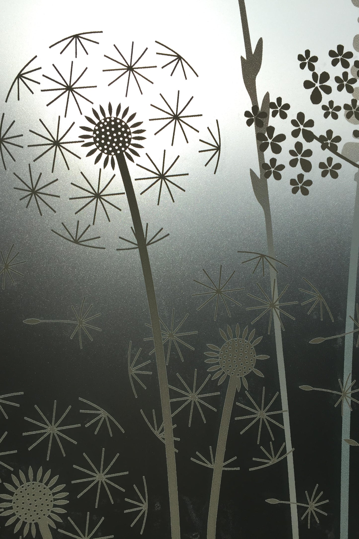 Paper Meadow's Edge Window Film