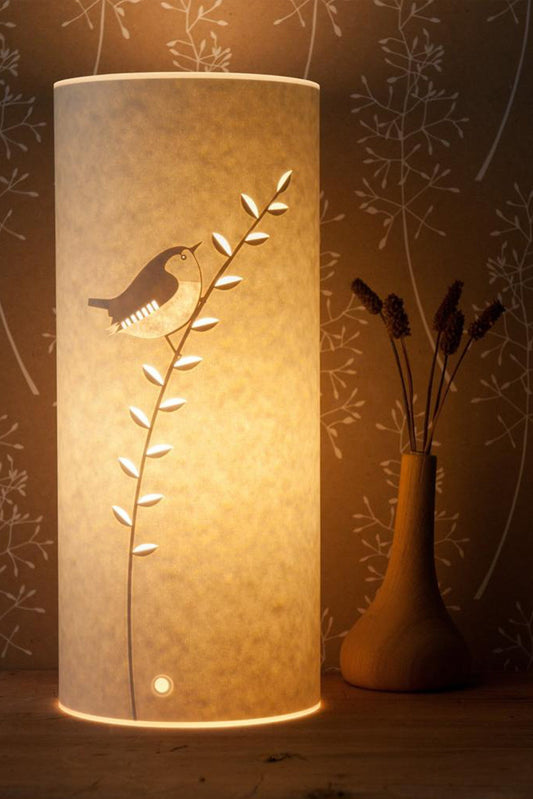 Cylindrical Wren Table Lamp